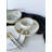 GENOA Luxury Matte Silver Stainless Steel Flatware (Service for 8)