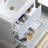 Fahriye 23.56'' Single Bathroom Vanity with Acrylic Top with Mirror-2004591631