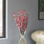 Arrangement floral fleurs de cerisier pêche