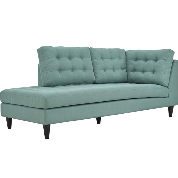 Modway Carson Carrington Humlebaek Empress Upholstered Fabric Chaise