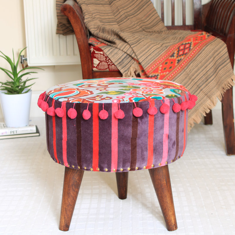 Mcphearson Solid Wood Accent Stool