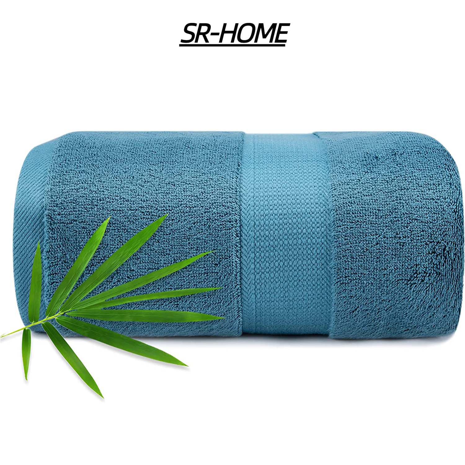 SR-HOME Premium Rayon From Bamboo Bath Towel