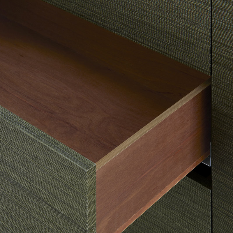 Camden Large 4-Drawer, Deep Olive