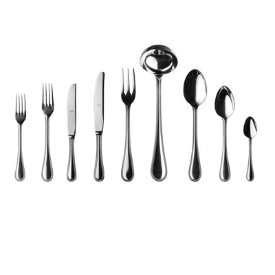 Ensemble de couverts Perla - 39 pièces - Acier inoxydable