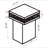 Mirror Side Table