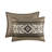 King/ King Comforter , 5 Piece Stripe Herringbone, , Brown, 2 Throw Pillows, Herringbone King,-120276176