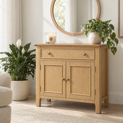 Bodkin Hallway Living Room Sideboard Storage With Drawers & Cupboard - Simple & Elegant Scandi Style