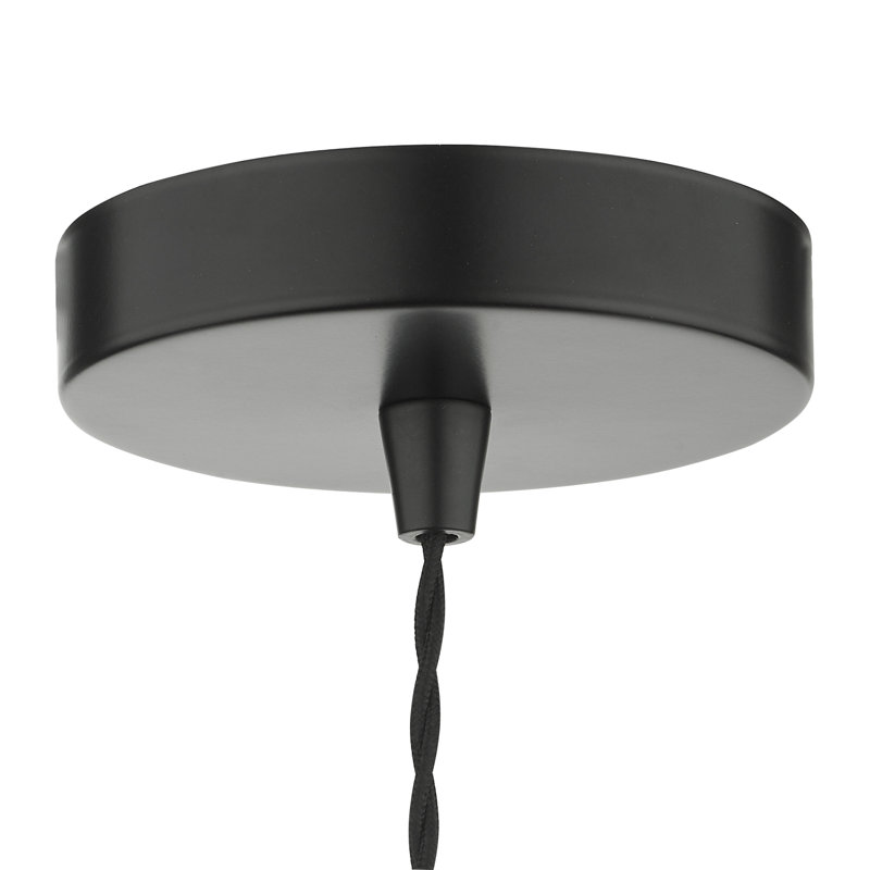 Nataly 1 - Light Dome Pendant, Black