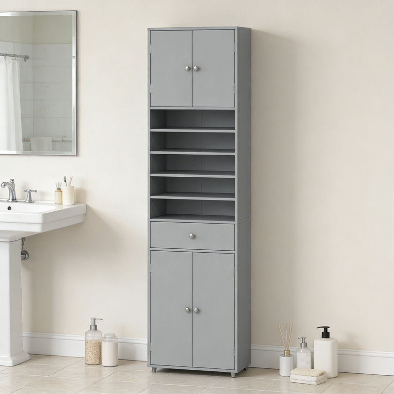 Freestanding Linen Cabinet