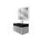 Modern 36" Wall-Mounted Single Bathroom Vanity Set with Mirror-83099335-83099338-83099339
