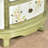 Country style painted drawer accent cabinet