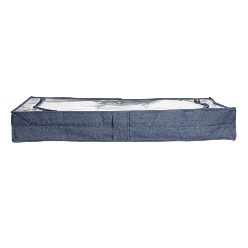 Sac de rangement sous le lit Wayfair Basics®, Denim