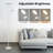 Modern Simple Floor Lamp With Remote Control White