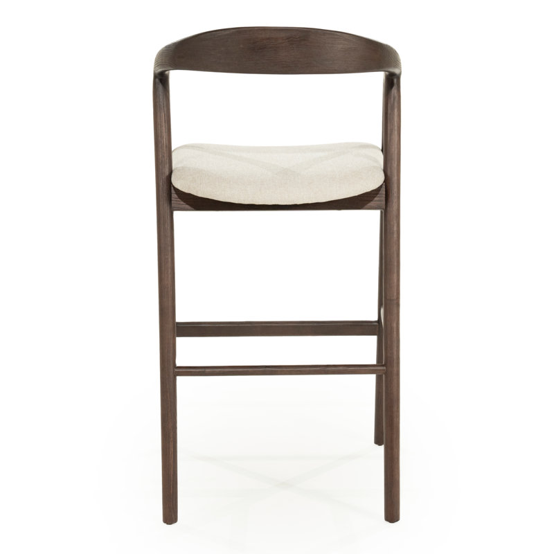 Rayven Barstool High, Walnut, Bar Stool (30" Seat Height)