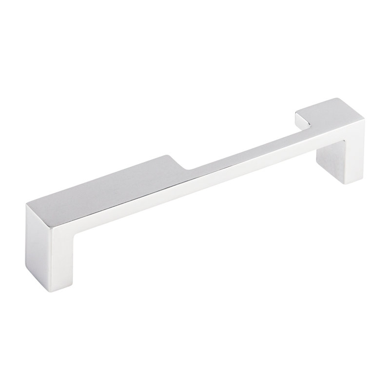 Modern Metro Bar Pull, Polished Chrome, 5" Center to Center