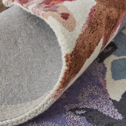 Feizy Dafney Transitional Floral & Botanical, Red/Blue/Purple, 9' X 12 ...
