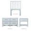 Ivy Four Piece Bedroom Set-559430440-559430442-559430443