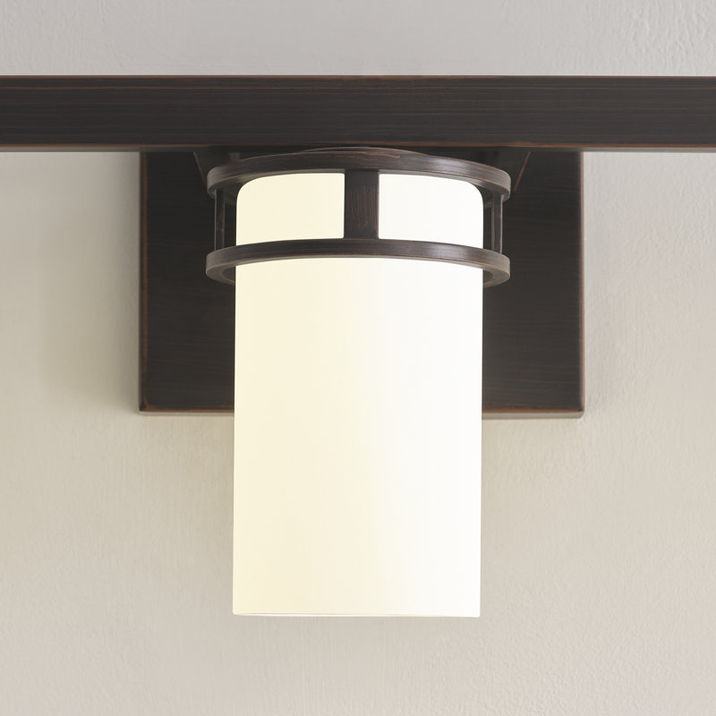 Robie à trois lumières mur / salle de bain de Génération Éclairage , Nickel brossé, Non, Non