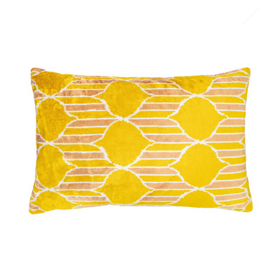 Ikat Silk Pillow Cover