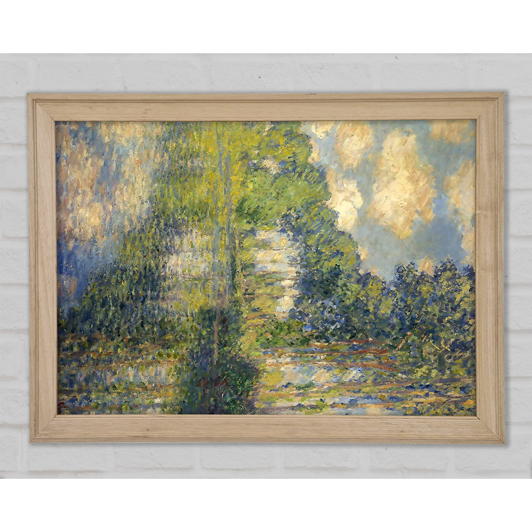 Monet Pappeln an der Epte - Druck