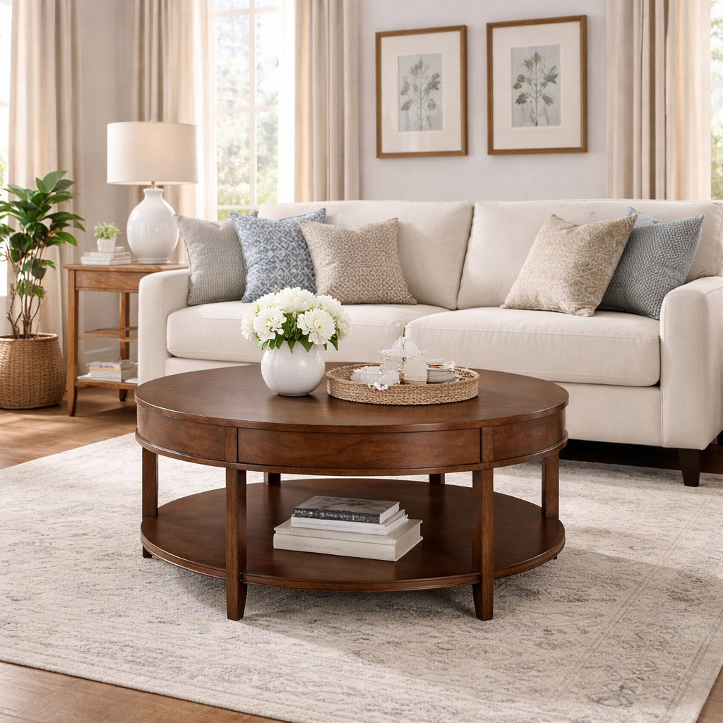 Single Coffee Table Oliver Home Furnishings