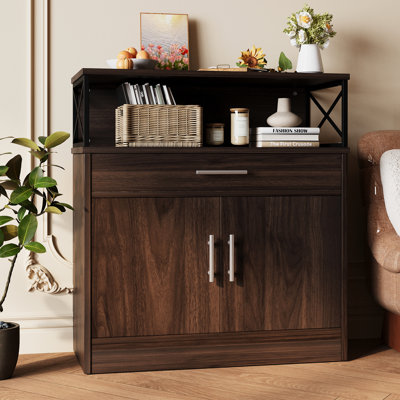 Abriah 31.4" Wide Sideboard Buffet Cabinet