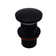 Mushroom Style Push-Down Lavatory Drain Assembly with Overflow Holes - Exposed