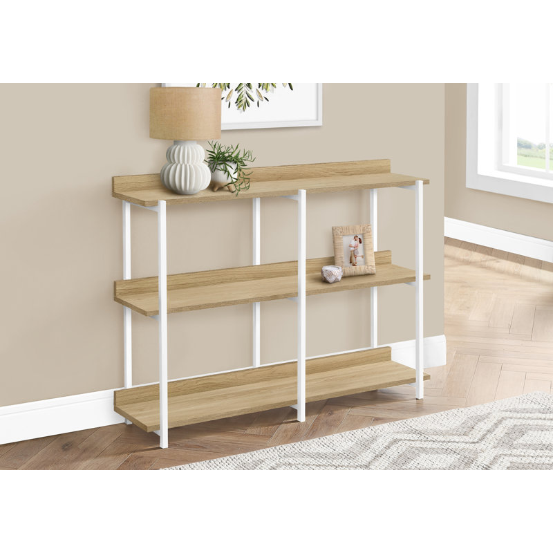 47.25'' Console Table, Natural, White