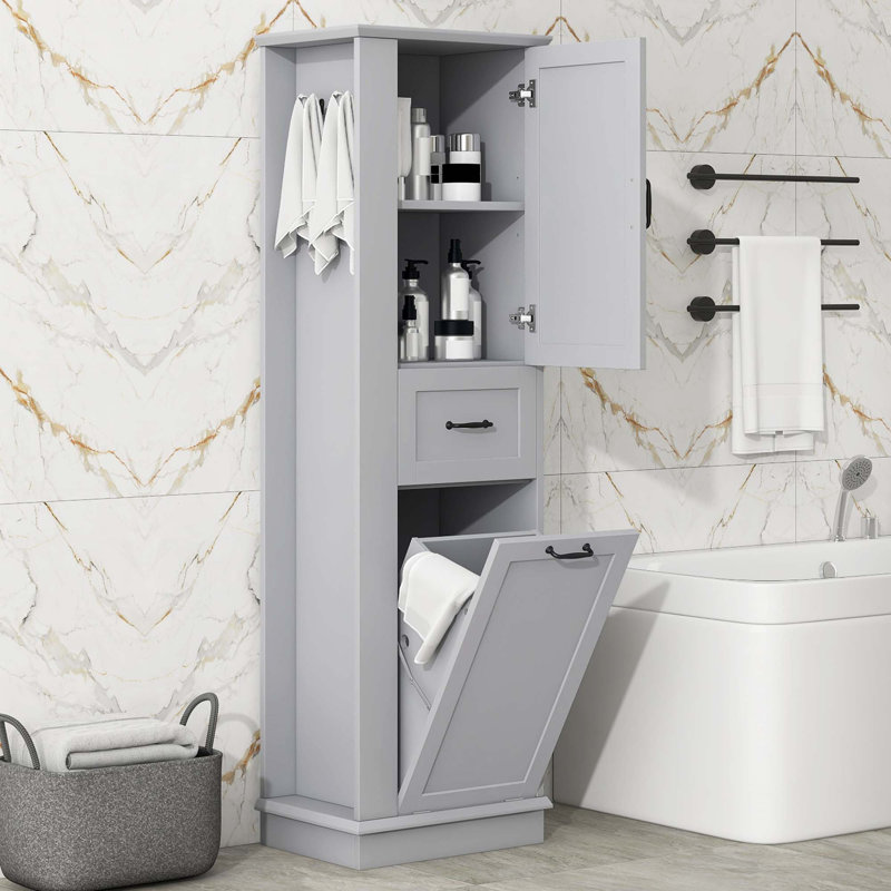 Grande armoire de rangement, Gris