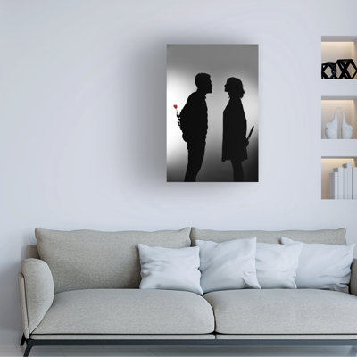 Julien Vareille Man Meets Woman Canvas Art