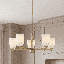 Lustre 5 lumières en laiton noble Aldegonde-129437295