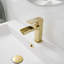 Robinet de salle de bain à cascade avec assemblage de drain et robinets de lavabo de salle de bain à un trou-103830550