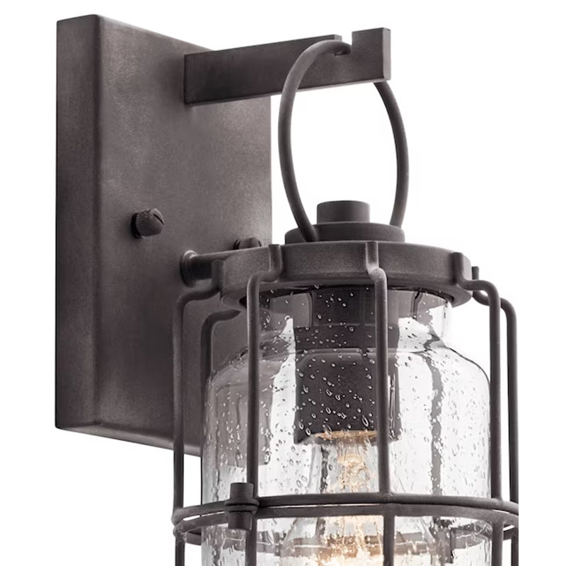 Applique murale en alliage de zinc Valdis, H 11,38 po x l 6,50 po x P 6,63 po