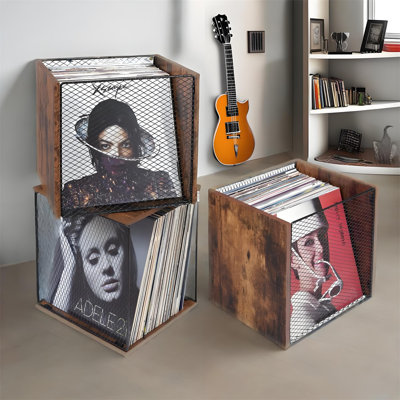 Meuble de rangement pour disque vinyle