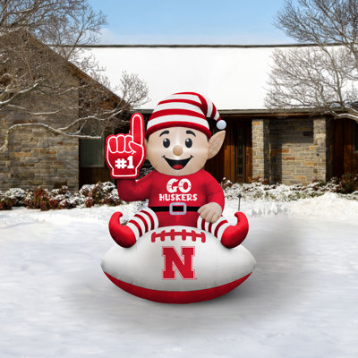 Elfe de football de la NCAA Nebraska Cornhuskers | 4 pi