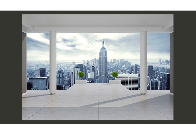 Cold City 2.8m x 400cm Wallpaper, 300 cm L x 231 cm W
