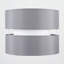 Lynx 20cm H Cotton Drum Pendant Shade ( Clip On )