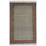 Indo Hand Woven Cotton and Wool Oriental Area Rug