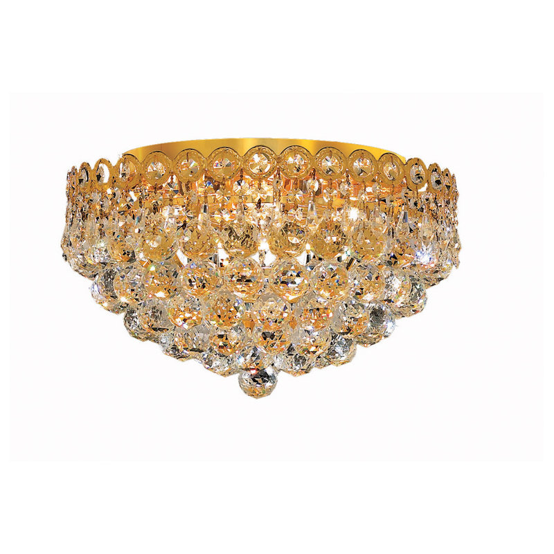 Zoila 5 - Light Dimmable Tiered Chandelier, Gold