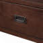 Console en bois de pin avec 4 tiroirs et tablette de rangement Farmhouse-1768410980