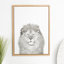 «Lion» par Simon Te of Tai, reproduction d'art sur toile encadrée-1025965340-966145857