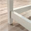 Bureau en L, finition blanche
