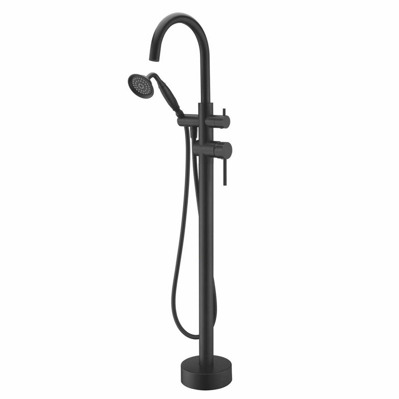 Robinet de baignoire fixé au sol