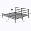 Lit plateforme en métal Hae-2033976732
