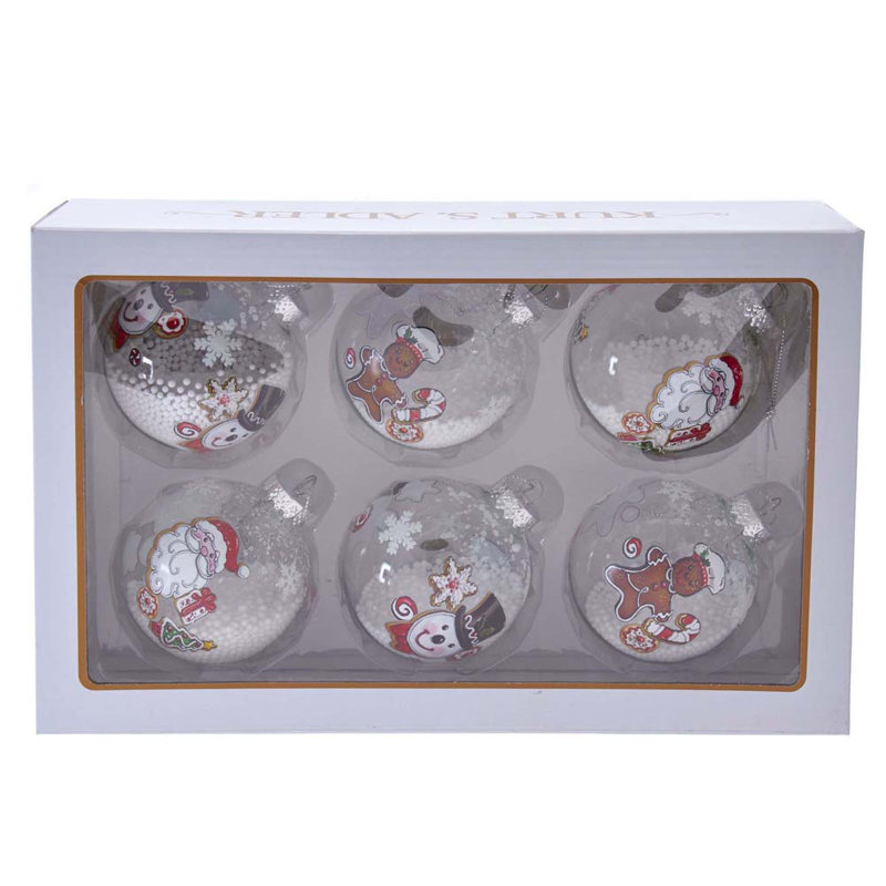 3.15'' Glass Ball Ornament