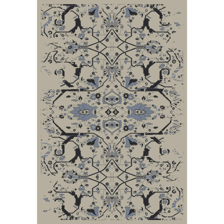 Opulent Floral Indoor Rug
