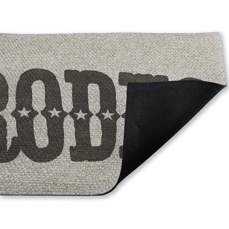 Tapis d'extérieur Rodeo avec Western Stars, design par Sissi et Seb, 18 po x 30 po