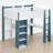 Full Loft Bed With Built-In Desk And Storage-1620317443
