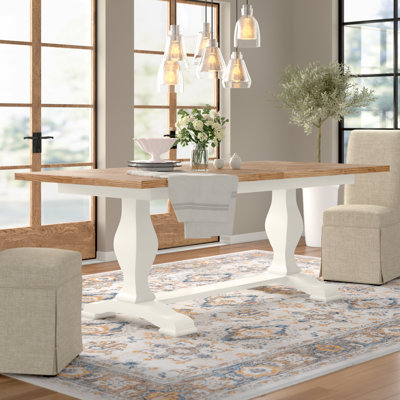 Mason Extendable Beech Solid Wood Dining Table