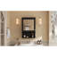 Armoire de rangement de salle de bain murale 20 "avec miroir, rangement mural avec porte, armoire à pharmacie murale à miroir-842151350
